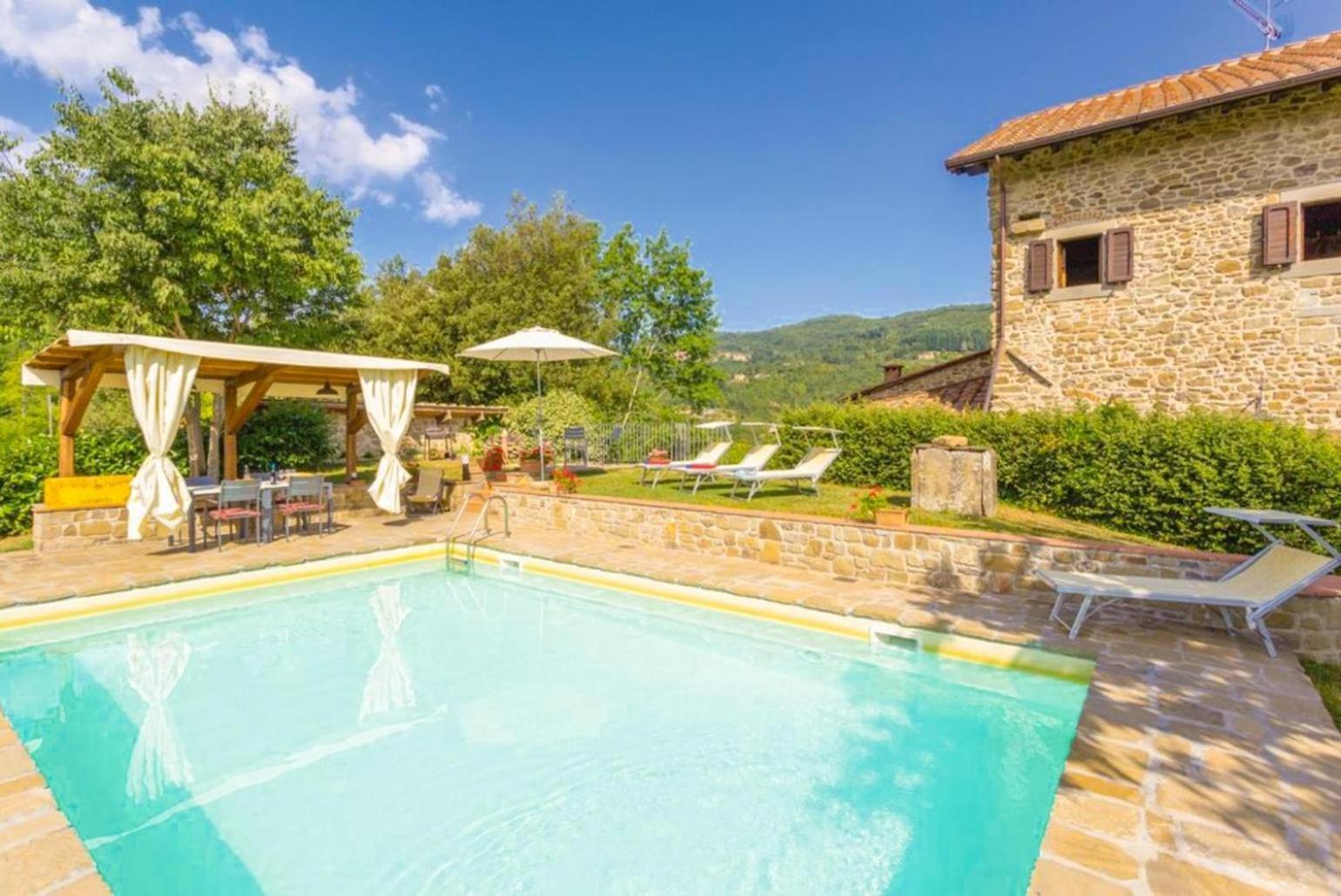 Villa Il Castello Ortignano Raggiolo Экстерьер фото