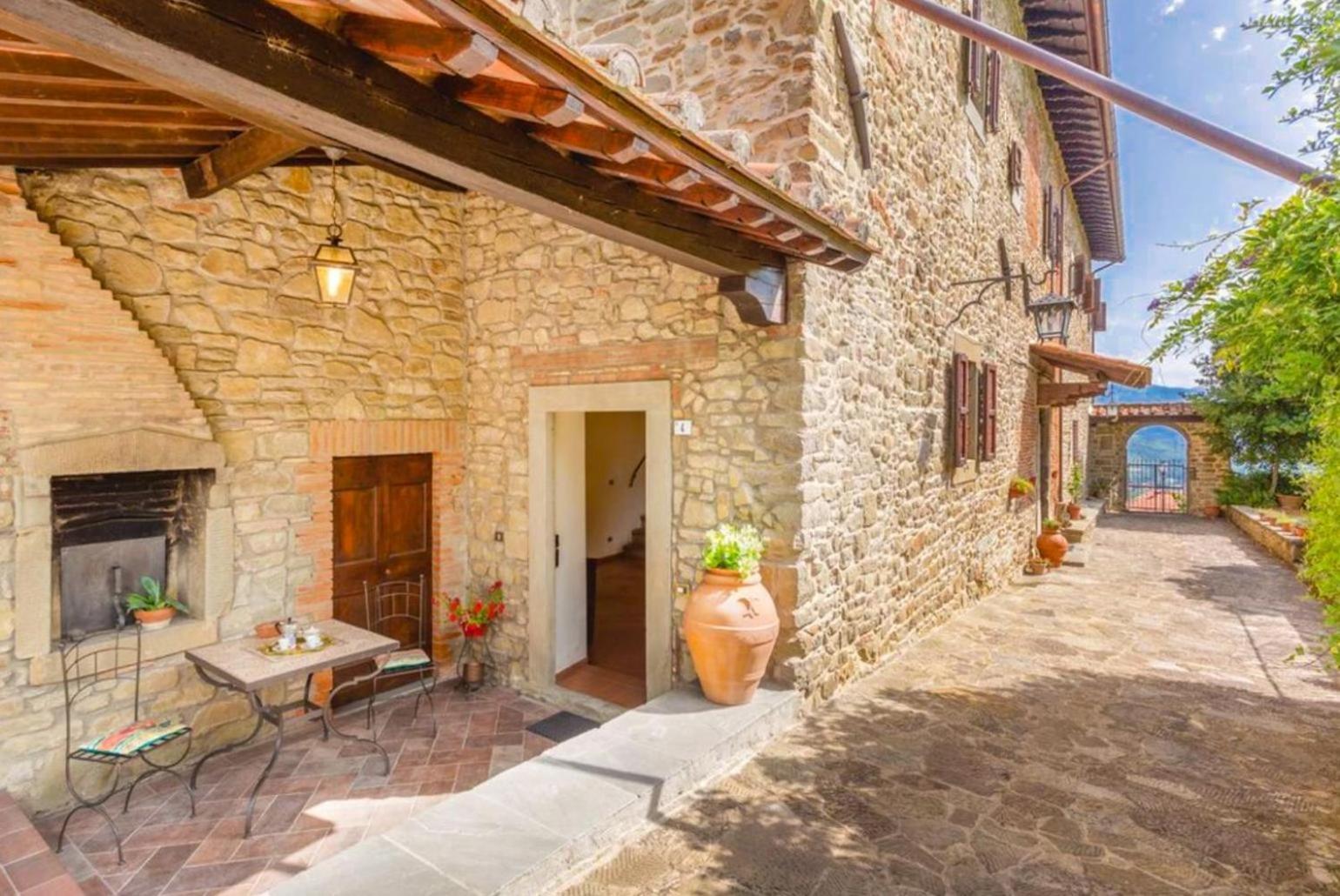 Villa Il Castello Ortignano Raggiolo Экстерьер фото