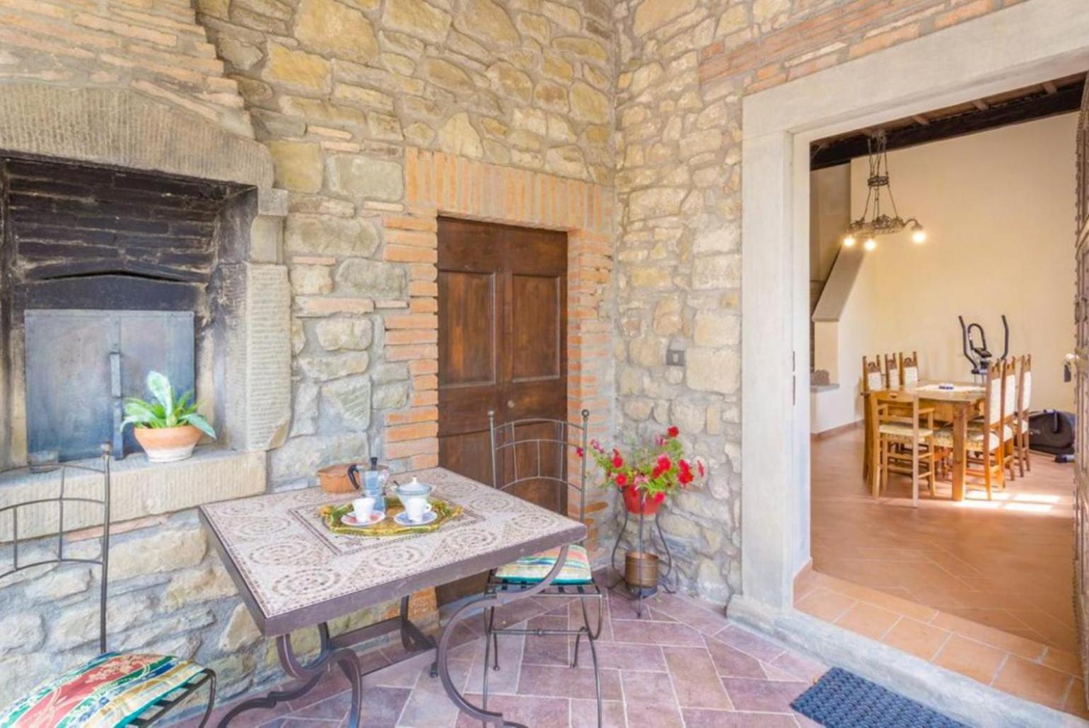 Villa Il Castello Ortignano Raggiolo Экстерьер фото